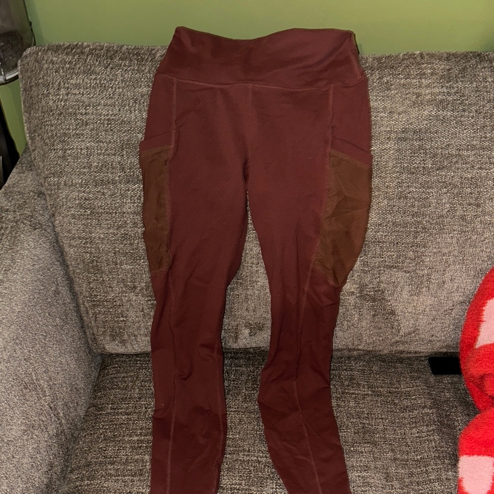FABLETICS neutral brown/burnt High-Waisted Leggings with pockets